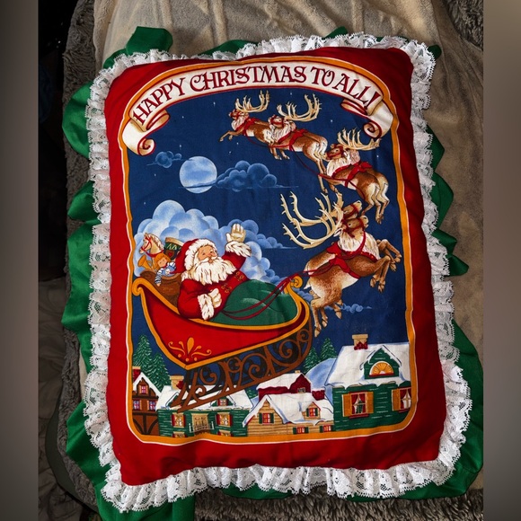 homemade Other - Vintage Handmade Christmas Pillow